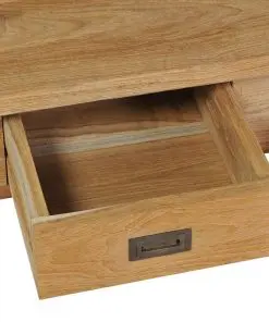 vidaXL Hall Bench Solid Teak 90x30x40 cm