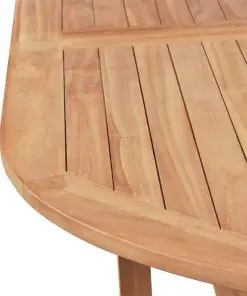 vidaXL Garden Table 240x90x75 cm Solid Teak Wood