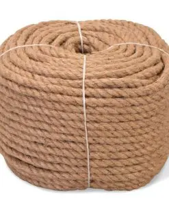 vidaXL Rope 100% Jute 8 mm 500 m