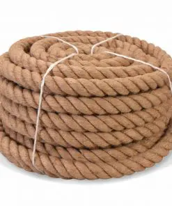 vidaXL Rope 100% Jute 20 mm 50 m