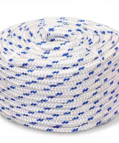vidaXL Marine Rope Polypropylene 14 mm 50 m White