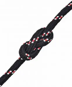 vidaXL Marine Rope Polypropylene 8 mm 100 m Black