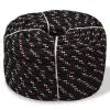 vidaXL Marine Rope Polypropylene 14 mm 50 m Black