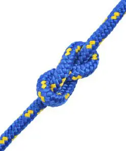 vidaXL Marine Rope Polypropylene 6 mm 100 m Blue