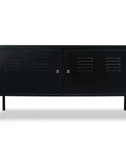 vidaXL TV Cabinet 118x40x60 cm Black