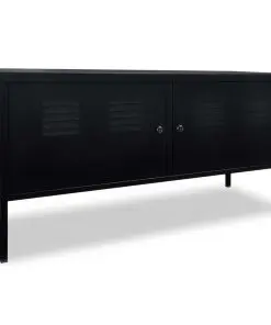 vidaXL TV Cabinet 118x40x60 cm Black