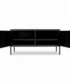 vidaXL TV Cabinet 118x40x60 cm Black