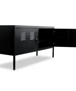 vidaXL TV Cabinet 118x40x60 cm Black