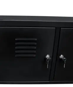 vidaXL TV Cabinet 118x40x60 cm Black