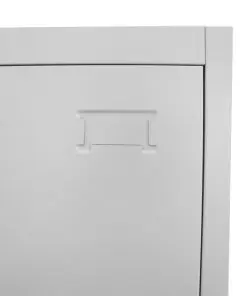 vidaXL Locker Cabinet 38x45x180 cm