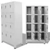 vidaXL Locker Cabinet with 12 Compartments 90x45x180 cm vidaXL Locker Cabinet with 12 Compartments 90x45x180 cm