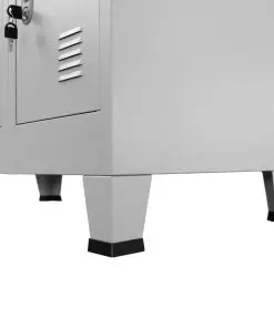 vidaXL Locker Cabinet with 12 Compartments 90x45x180 cm