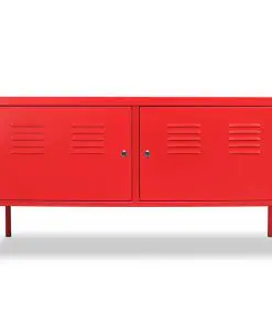 vidaXL TV Cabinet 118x40x60 cm Red