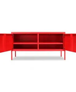 vidaXL TV Cabinet 118x40x60 cm Red