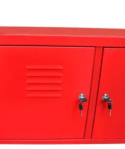 vidaXL TV Cabinet 118x40x60 cm Red