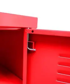 vidaXL TV Cabinet 118x40x60 cm Red