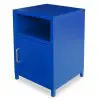 vidaXL Bedside Cabinet 35x35x51 cm Blue