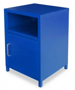 vidaXL Bedside Cabinet 35x35x51 cm Blue