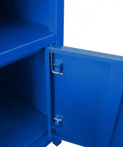 vidaXL Bedside Cabinet 35x35x51 cm Blue