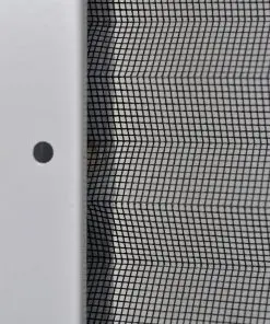 vidaXL Plisse Insect Screen for Windows Aluminium 120×120 cm
