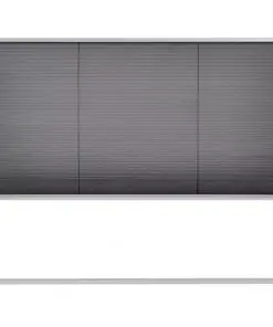 vidaXL Plisse Insect Screen for Windows Aluminium 130×100 cm