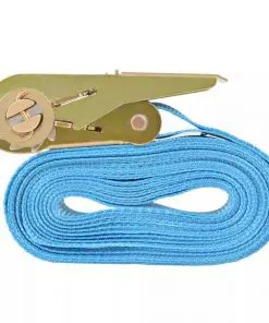 vidaXL Ratchet Tie Down Straps 4 pcs 0.8 Tonnes 6mx25mm Blue
