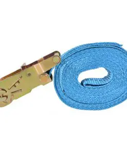 vidaXL Ratchet Tie Down Straps 4 pcs 2 Tonnes 6mx38mm Blue