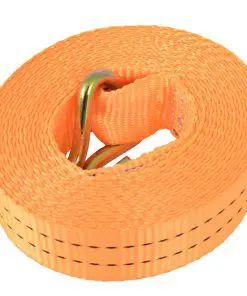 vidaXL Ratchet Tie Down Straps 4 pcs 1 Tonnes 6mx38mm Orange