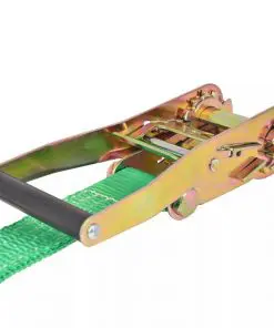 vidaXL Slackline 15 m x 50 mm 150 kg Green