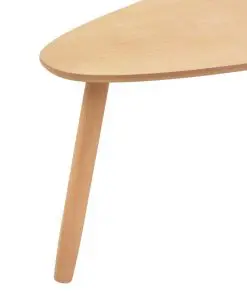 vidaXL Coffee Table Set 2 Pieces Solid Pinewood Brown