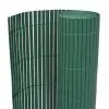 vidaXL Double-Sided Garden Fence PVC 195×500 cm Green vidaXL Double-Sided Garden Fence PVC 195×500 cm Green