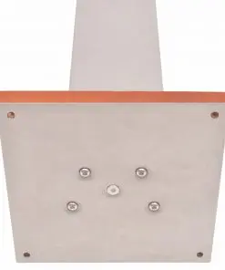 vidaXL Outdoor Shower Brushed Stainless Steel 210 cm