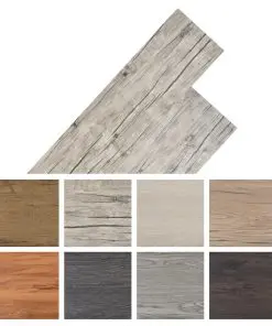 vidaXL PVC Flooring Planks 5.26 m² 2 mm Oak Washed