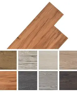 vidaXL PVC Flooring Planks 5.26 m² 2 mm Elm Nature
