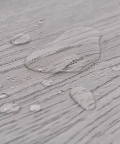 vidaXL PVC Flooring Planks 5.26 m² 2 mm Dark Grey