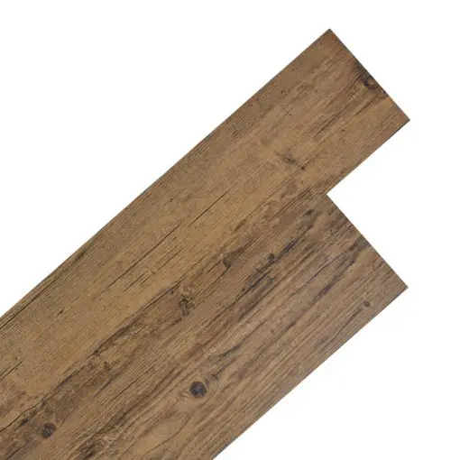 vidaXL Self-adhesive PVC Flooring Planks 5.02 m² 2 mm Walnut Brown