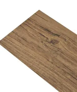 vidaXL Self-adhesive PVC Flooring Planks 5.02 m² 2 mm Walnut Brown