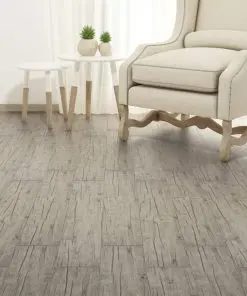 vidaXL Self-adhesive PVC Flooring Planks 5.02 m² 2 mm Oak Washed