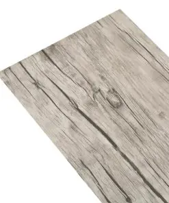 vidaXL Self-adhesive PVC Flooring Planks 5.02 m² 2 mm Oak Washed