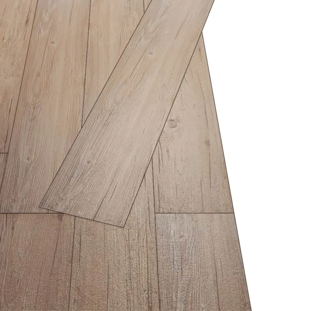 vidaXL Self-adhesive PVC Flooring Planks 5.02 m² 2 mm Oak Brown