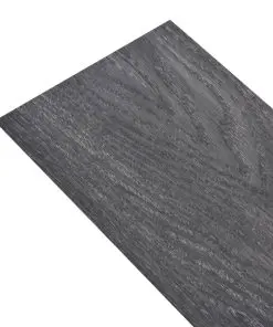 vidaXL Self-adhesive PVC Flooring Planks 5.02 m² 2 mm Black and White