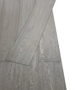 vidaXL Self-adhesive PVC Flooring Planks 5.02 m² 2 mm Dark Grey