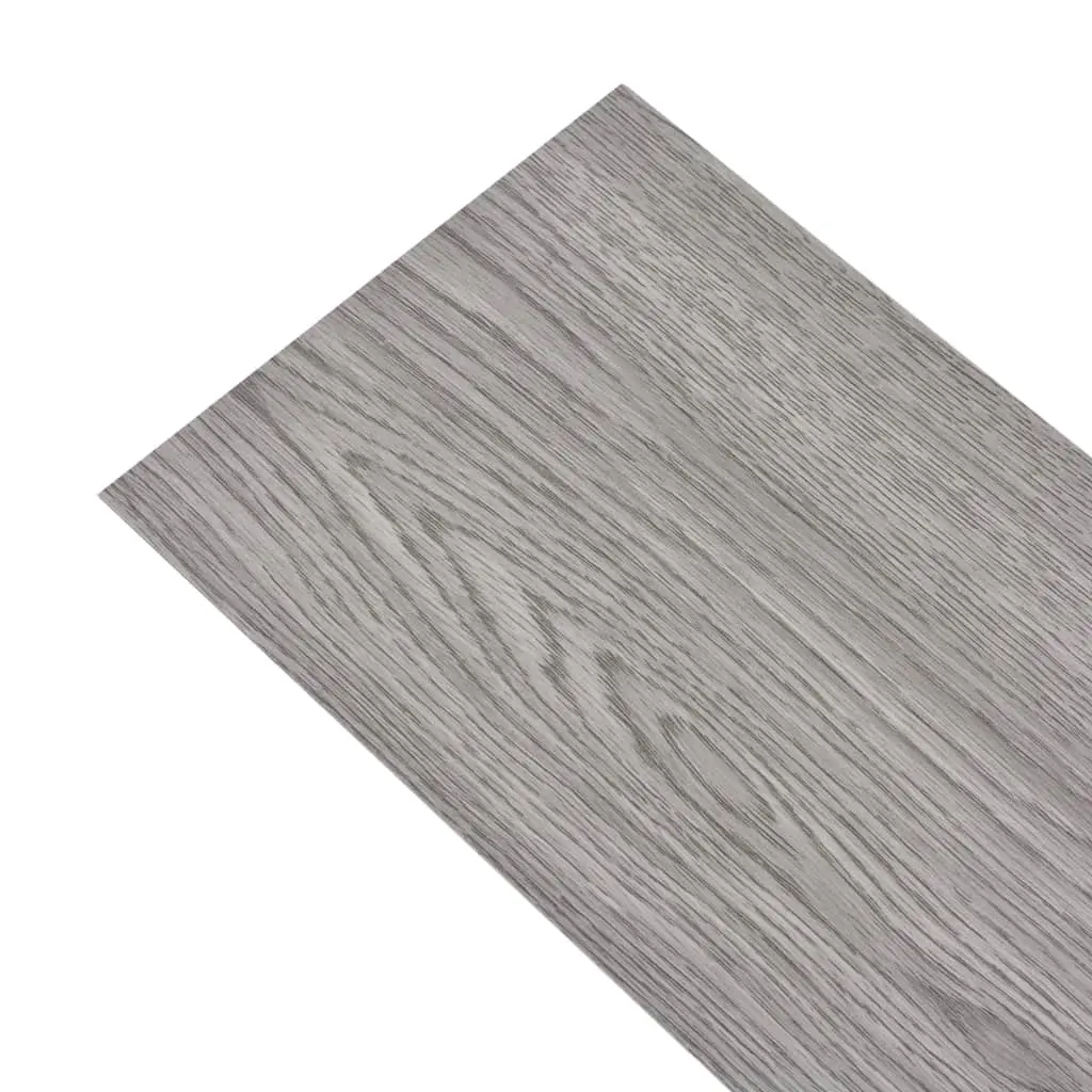vidaXL Self-adhesive PVC Flooring Planks 5.02 m² 2 mm Dark Grey