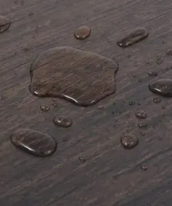 vidaXL Self-adhesive PVC Flooring Planks 5.02 m² 2 mm Dark Brown