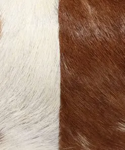 vidaXL Stool Genuine Goat Leather 40x30x45 cm