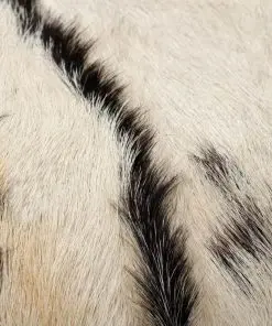 vidaXL Bench Genuine Goat Leather 120x30x45 cm