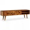 vidaXL TV Cabinet Solid Sheesham Wood 140x30x40 cm