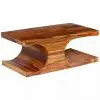 vidaXL Coffee Table Solid Sheesham Wood 90x50x35 cm