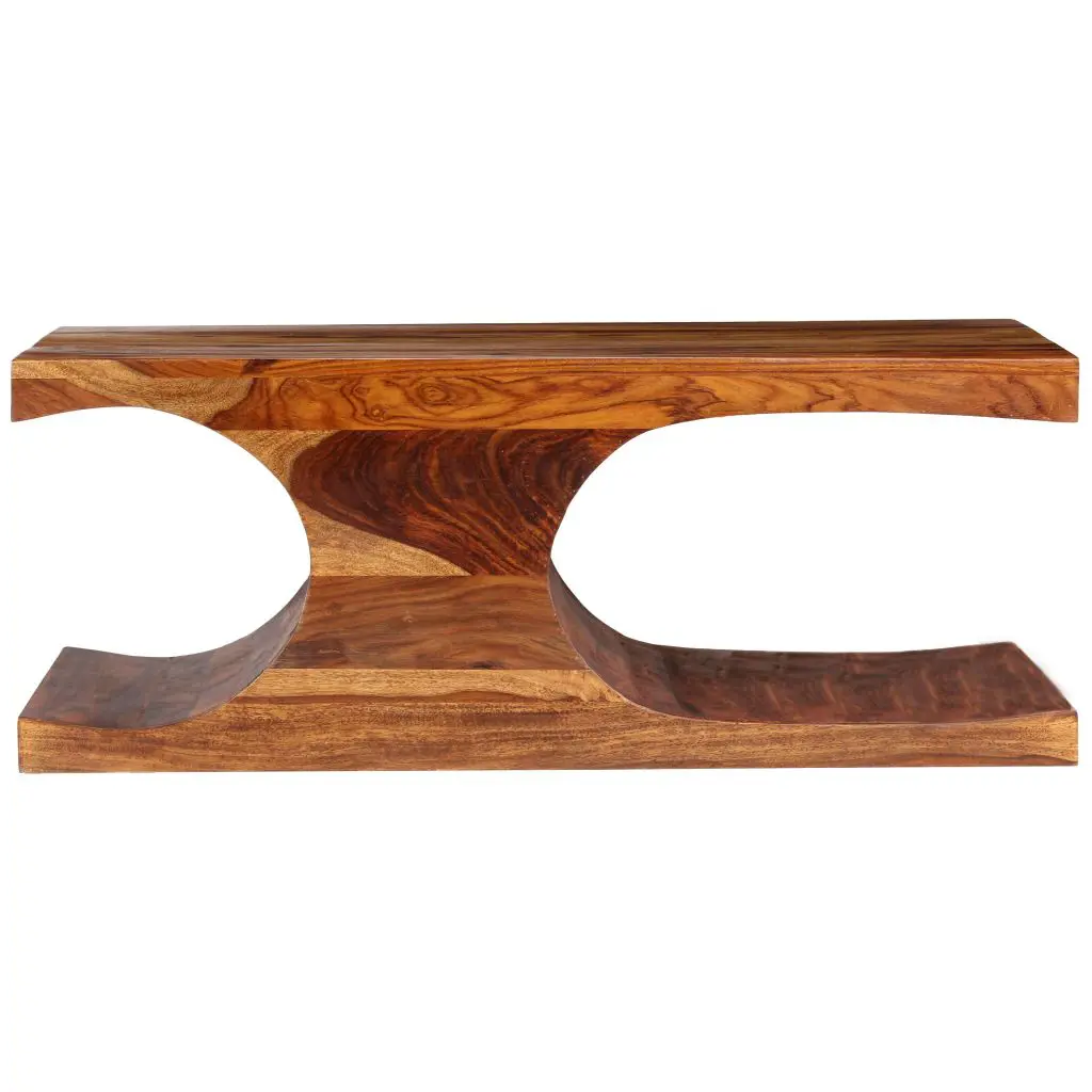 vidaXL Coffee Table Solid Sheesham Wood 90x50x35 cm