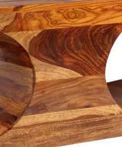 vidaXL Coffee Table Solid Sheesham Wood 90x50x35 cm